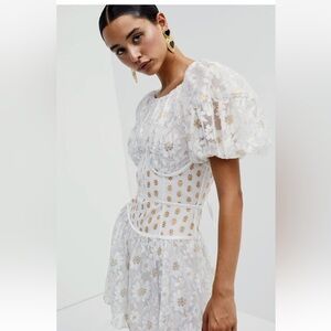 For Love & Lemons Lupita Mini Dress